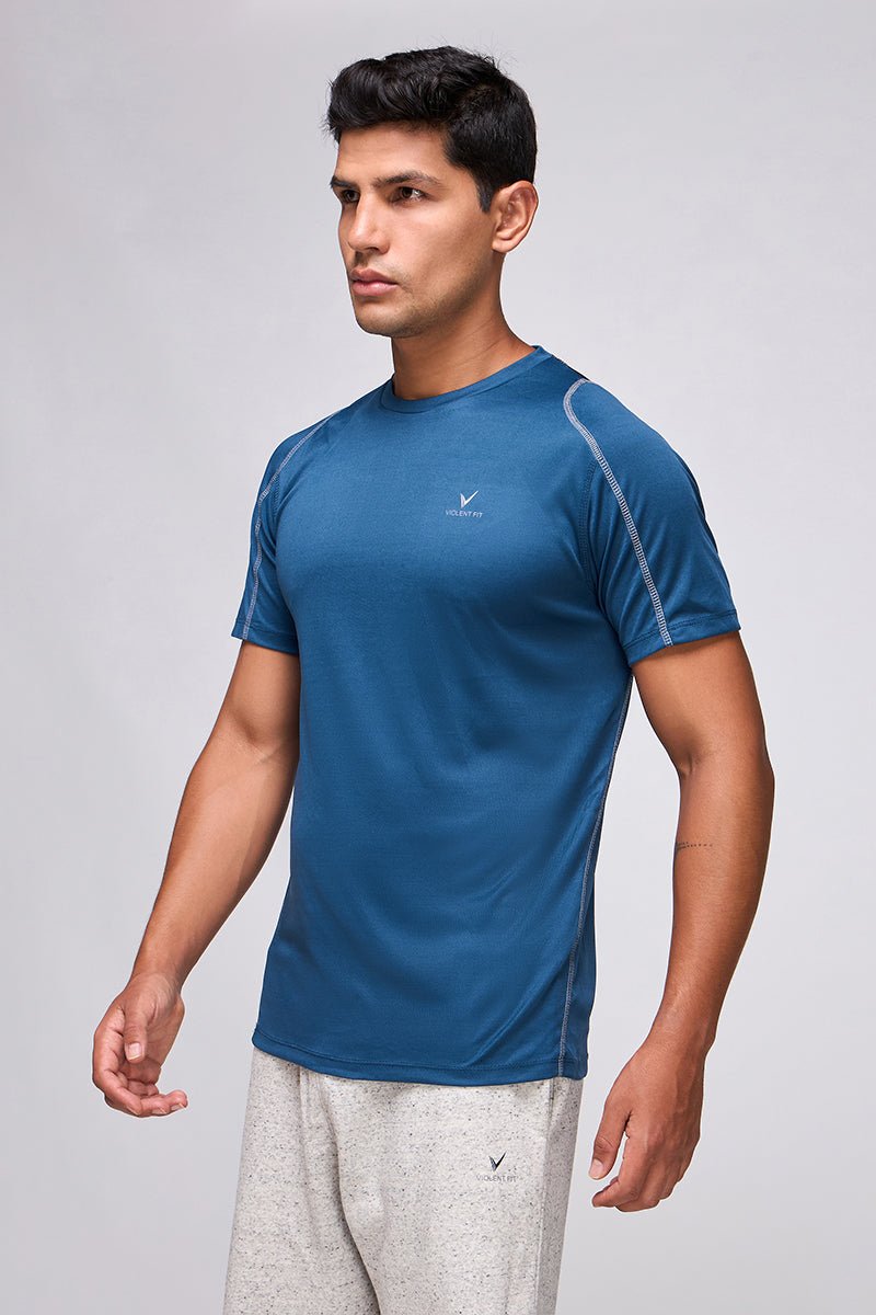 ElitePulse Active Tee Blue - Image 3