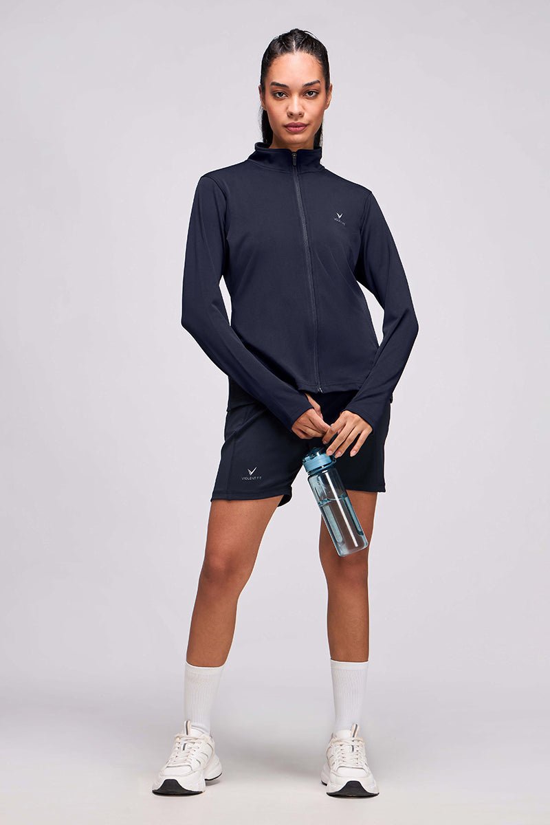 SwiftFit Full Sleeve Top (Blue) - Image 6