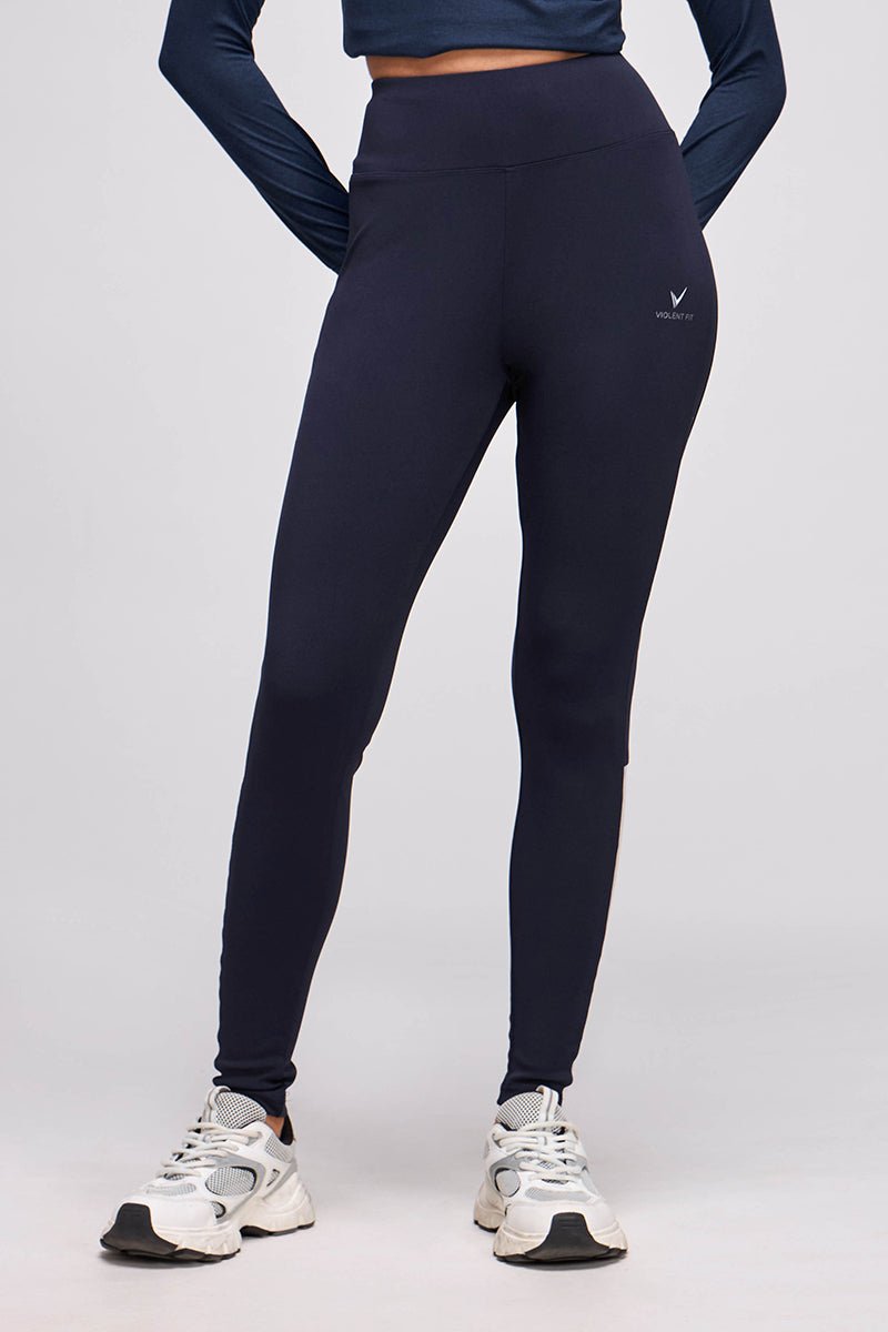SportFlex Jeggings (Blue) - Image 2