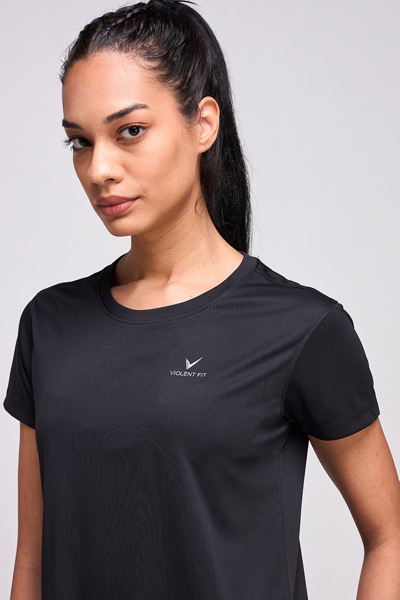 FitFlow Women's Tee (Black) - Image 4