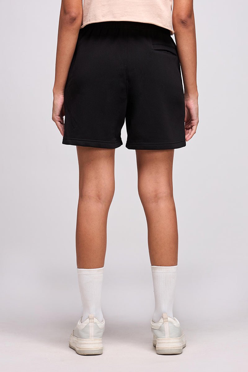 ComfyCore Fleece Shorts (Black) - Image 2