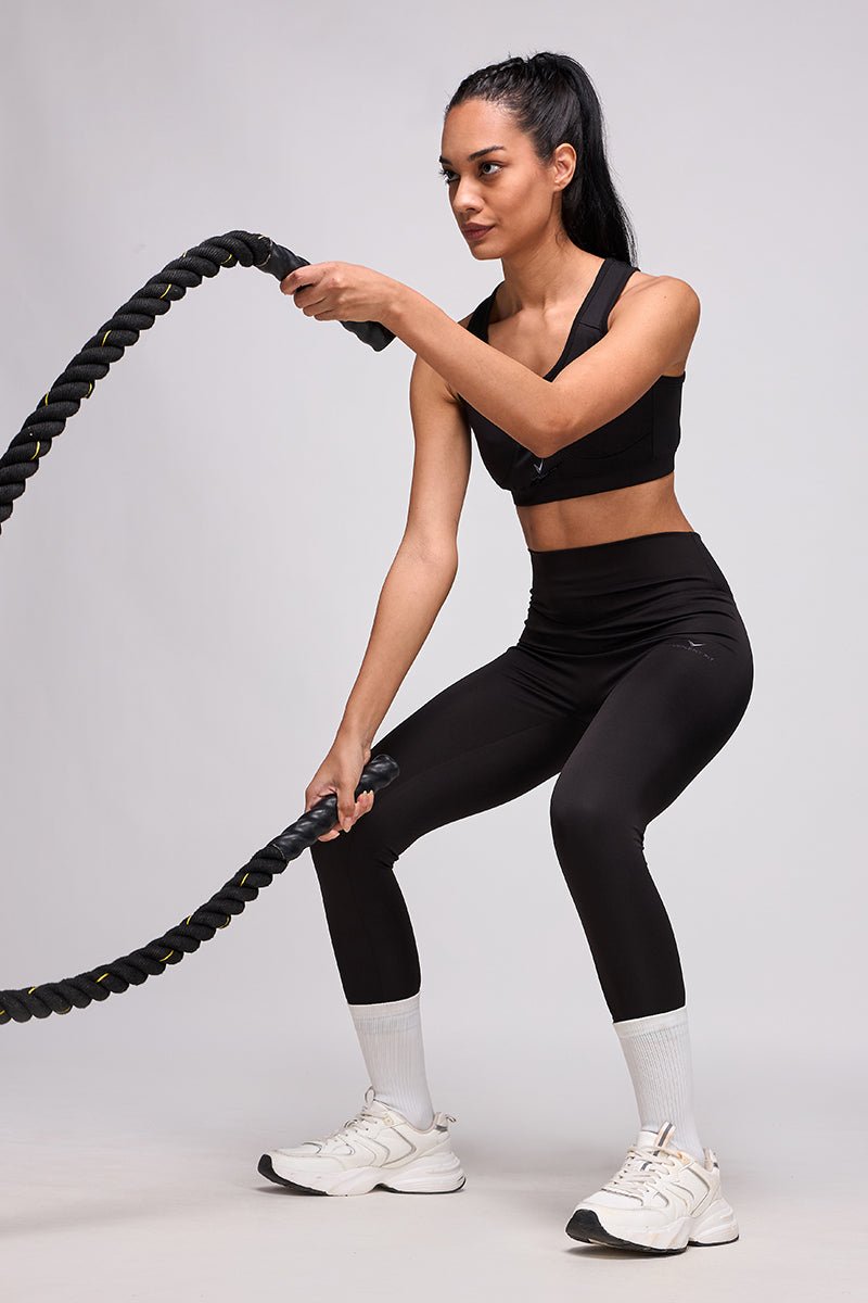 SportFlex Jeggings (Black) - Image 4