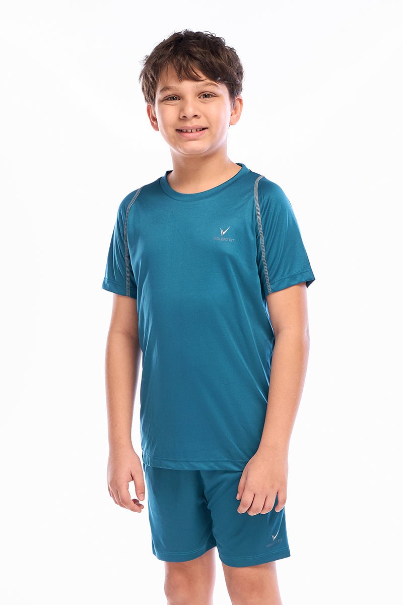 JuniorPro Sportswear Set (Blue) - Image 3