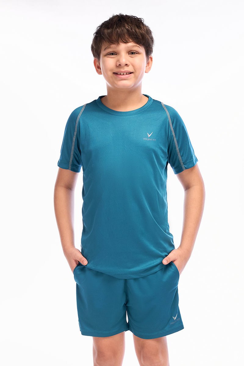 JuniorPro Sportswear Set (Blue) - Image 4