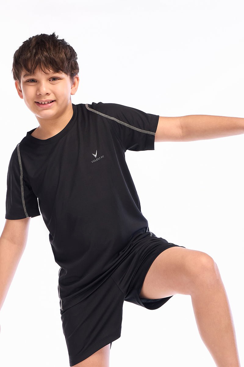 JuniorPro Sportswear Set (Black) - Image 2