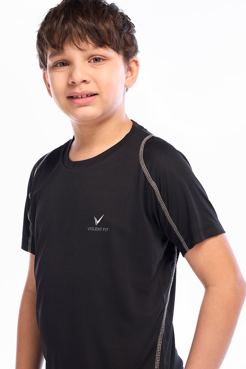 JuniorPro Sportswear Set (Black) - Image 6