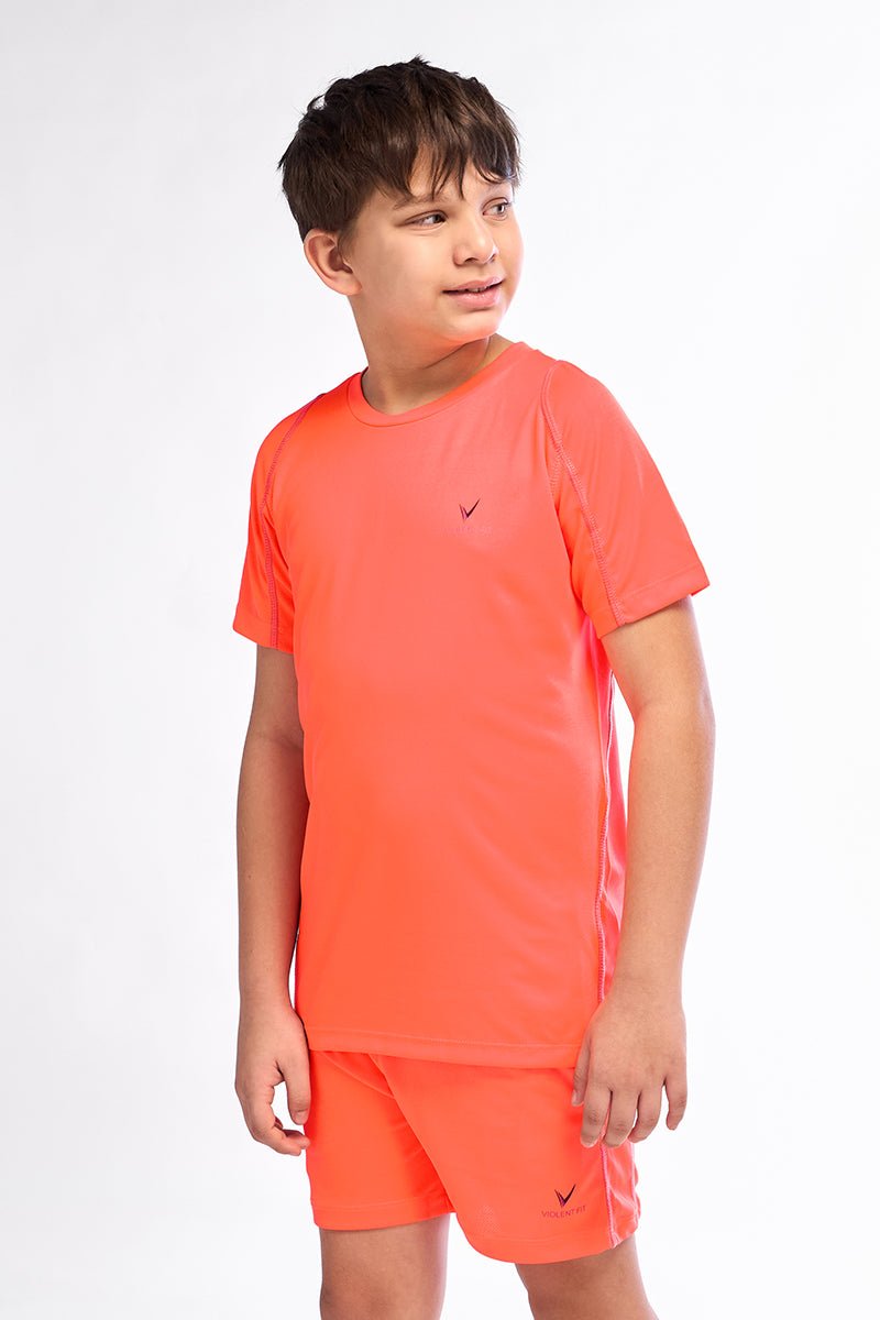 JuniorPro Sportswear Set (Orange) - Image 3