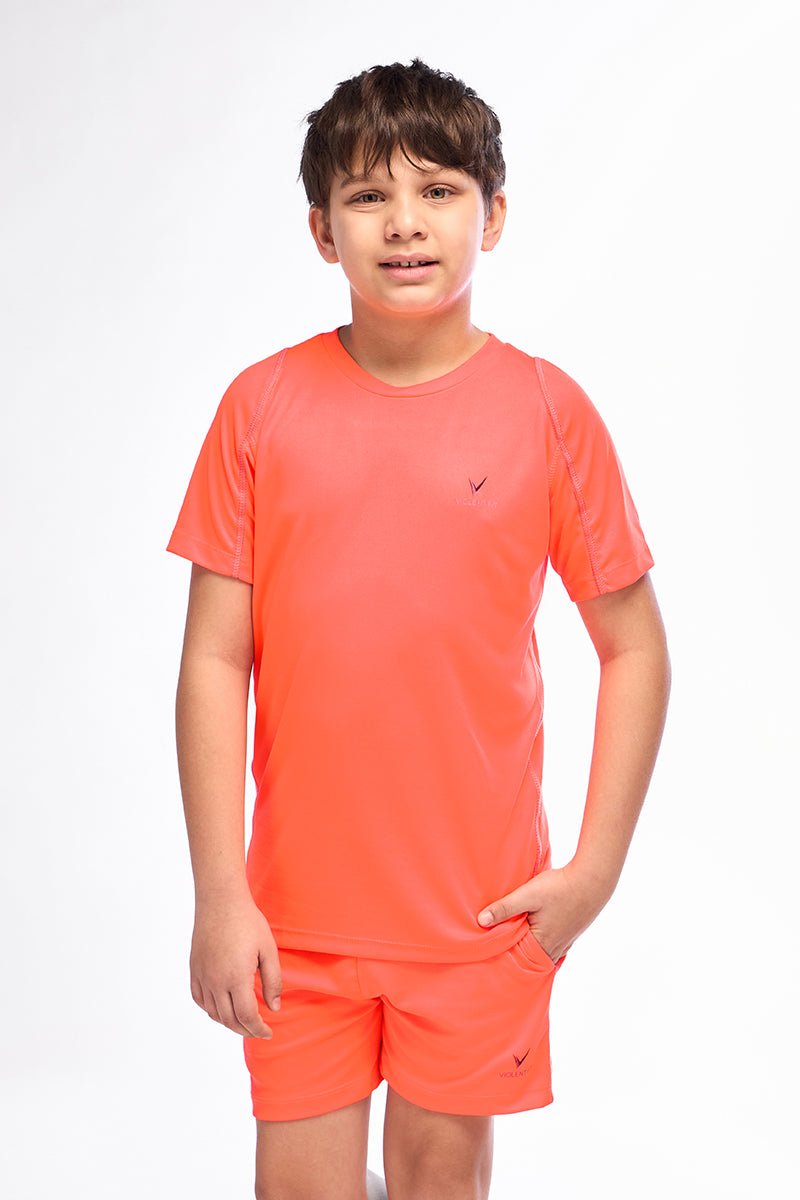 JuniorPro Sportswear Set (Orange) - Image 4