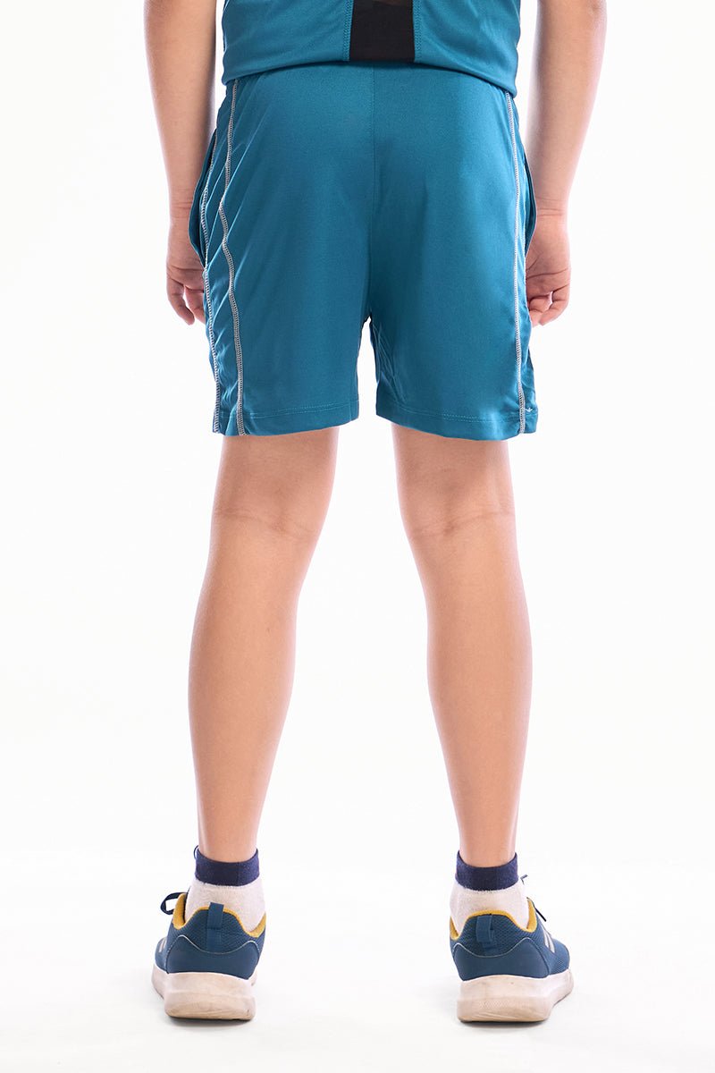 ComfyKid Fleece Shorts (Blue) - Image 2